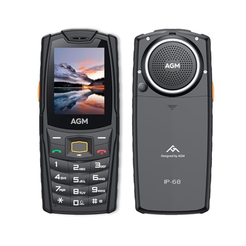 AGM M6 4G Black Téléphone Mobile Rugged 2.4 Pouces Robuste - 3