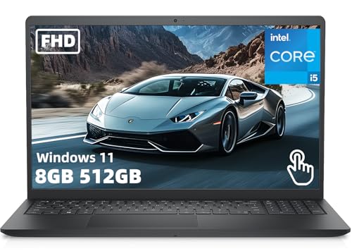 Dell Inspiron 15 Touchscreen Laptop for Business and Students