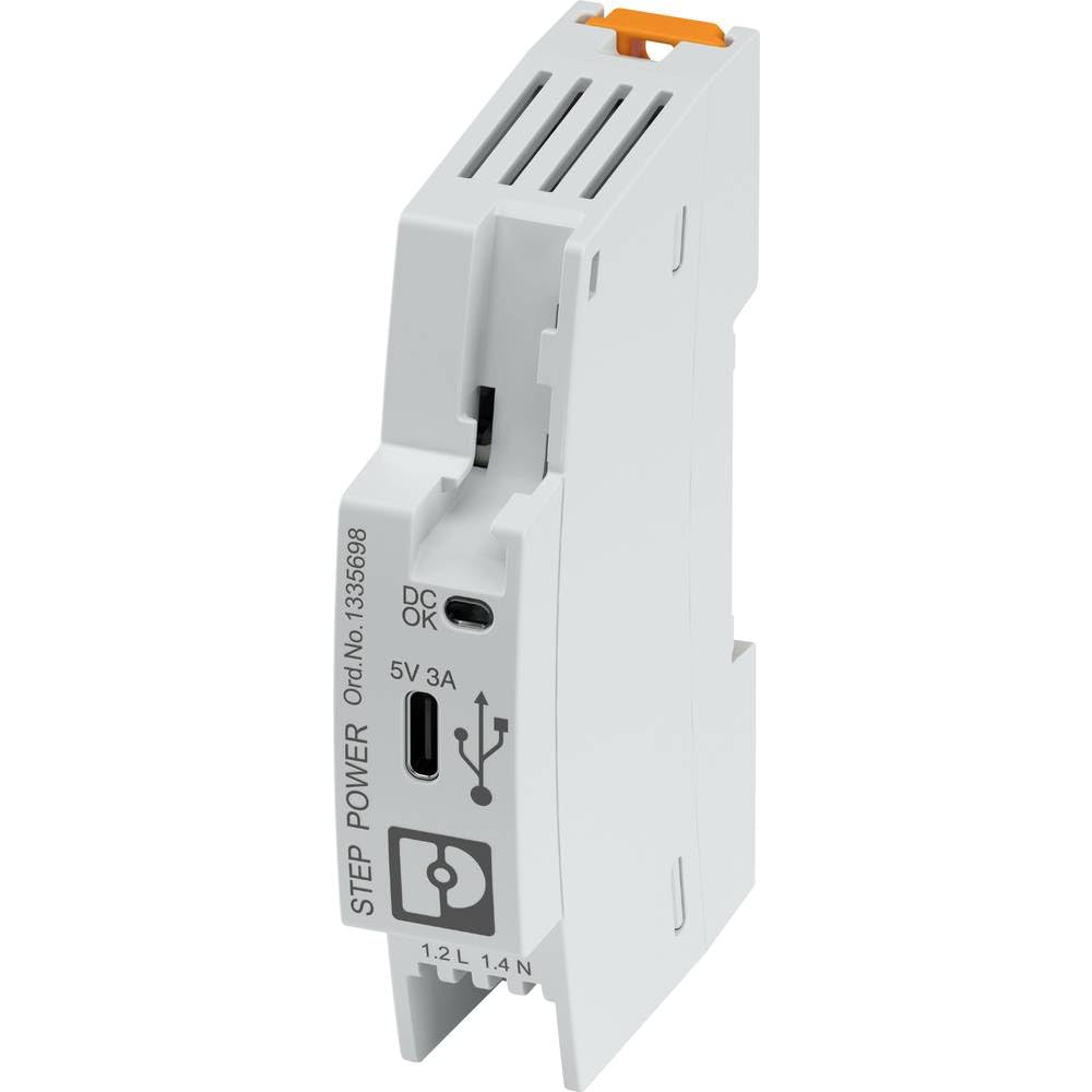 Phoenix Contact STEP3-PS/1AC/5DC/3/PT/USB-C Hutschienen-Netzteil (DIN-Rail) 3 A 5 W Inhalt 1 St.
