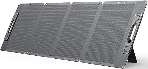 Dabbsson 210W Placa Solar Portatil, 23.4% Panel Solar de Alta Eficiencia hecho de material CFRP para Camping RV Barco, IP67