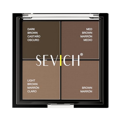 Image of Sevich 4-Color Hairline Palette, Root Touch Up, Brown Series