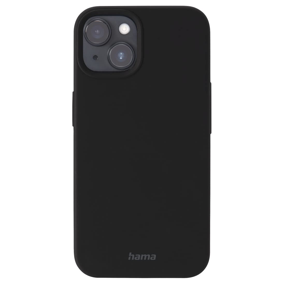 Hama Custodia per Apple iPhone 14 Pro (custodia per cellulare protegge da urti, graffi e sporco, custodia protettiva consente una ricarica induttiva, custodia in TPU opaco setoso con morbida fodera