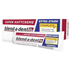 Blend-a-dent Complete Zelfklevende crème Original, 12 stuks (12 x 47 g)