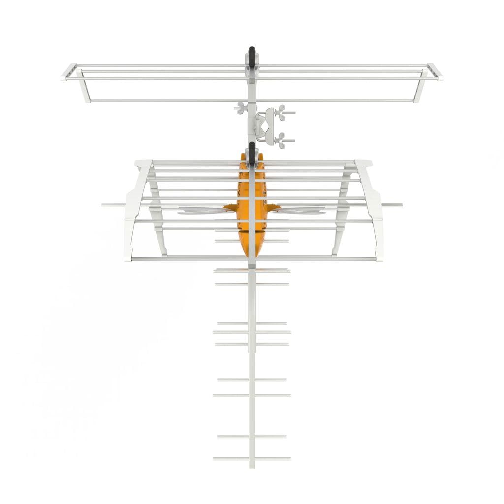 Televes 148883 Ellipse Mix Outdoor HDTV Antenne - Kanäle High-VHF/UHF, LTE/5G Filter