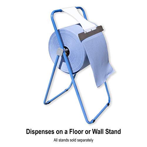 TaskBrand N-P080JPB Hospeco Premium Series Heavy Duty Wipers, Jumbo Roll, 12" X 13", Blue (475/RL) image 5