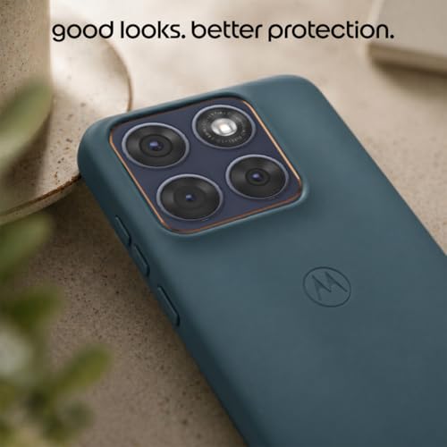 Image of Motorola Compatible with Moto Edge 70 Fusion Softmatte (TPEE) Back Cover Drop Tested Shock Proof Mobile Case for Men, Women, Boys and Girls with Camera Protection (Silhouette)