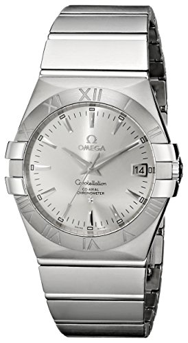 Omega Men's 123.10.35.20.02.001 Constellation 09 Chronometer Silver Dial Watch