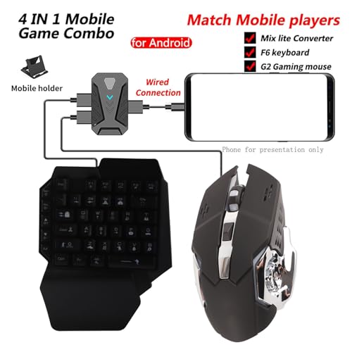 Teclado Gamer Compacto y Mouse Retroiluminado USB miniatura 2
