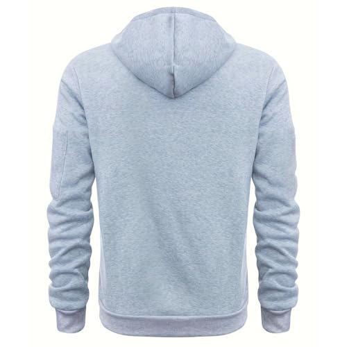 Tactical Hoodies Men Quarter Zip Pullover Vintage Workout Hoodies with Zipper Pockets Trendy Military Sweatshirt3