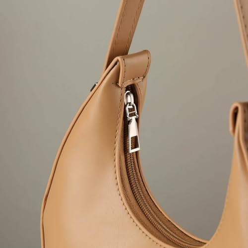 Sac à texture décontractée de couleur pure sacs français tendance - 2