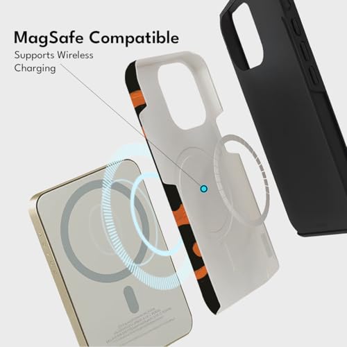 Image of MILLION CASES Back Cover Case for iPhone 15 Pro Scratch Resistant Anti-Slip Polycarbonate Shockproof Protective Durable Spooky Fest Crystal Case for Men & Boys