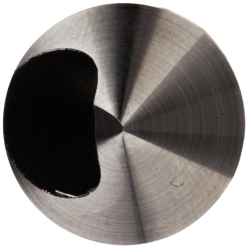 KEO 53518 Cobalt Steel Single-End Countersink Set, Uncoated (Bright) Finish, 82 Degree Point Angle, 5/16" - 5/8" Head Diameter