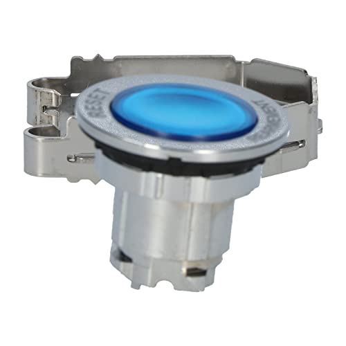 Cabeza pulsador rasante iluminado blanco LED Harmony Schneider para panel 8