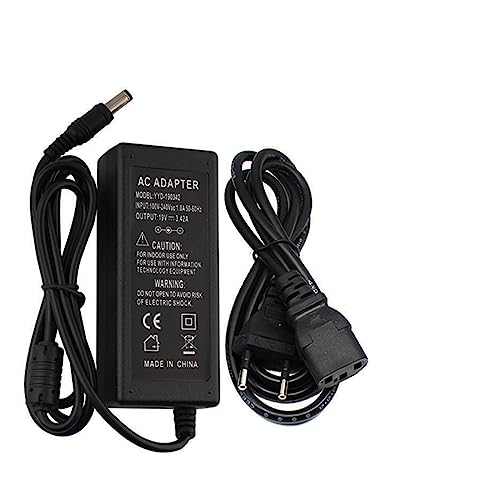 Fuente de alimentación de 19V para teletrabajo y oficina compatible con Aspire 5738