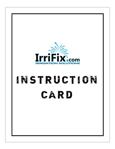 IrriFix Box Set - Rain Bird Popup Riser Extensions 1800EXT | RainBird Universal Sprinkler Extenders | Set of 6 with Instruction Card & RotorTool Screwdriver - Thumbnail 6