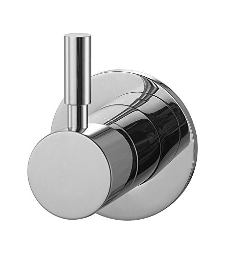 Aqua Bagno Design Taharet WC Armatur - Unterputzventil 1/2' inkl. Grundkörper aus Messing - Unterputz Armatur Bad Bidet Bidetarmatur (chrom)