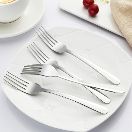 image for Pleafind 36-Pcs Salad Forks Set (7.1 inch), Stainless Steel Flatware F