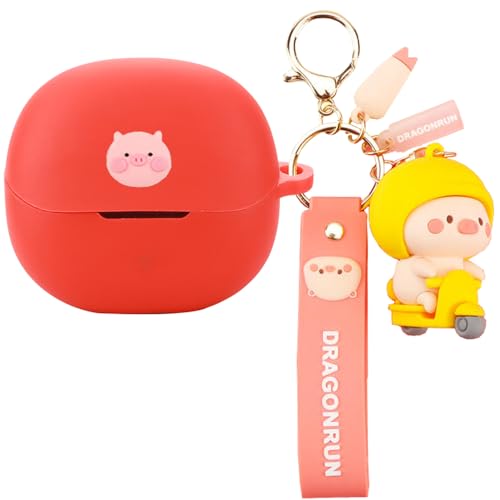 KOMININA �P�[�X QCY MeloBuds Pro �p �P�[�X ���� ���C�����X �C���z���P�[�X QCY MeloBuds Pro �p �J�o�[ �����[�d�\ �����h�~ �L�Y�h�~ �ϏՌ� �h�� �h�o �V���R�� �C���z���J�o�[ ������� �L�[�z���_�[