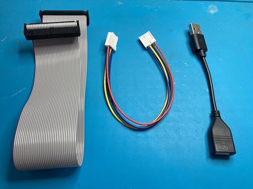 Image of Floppy Drive Emulator For Amiga 600 Like Gotek Complete Kit with Large OLED, Bracket and Control Panel