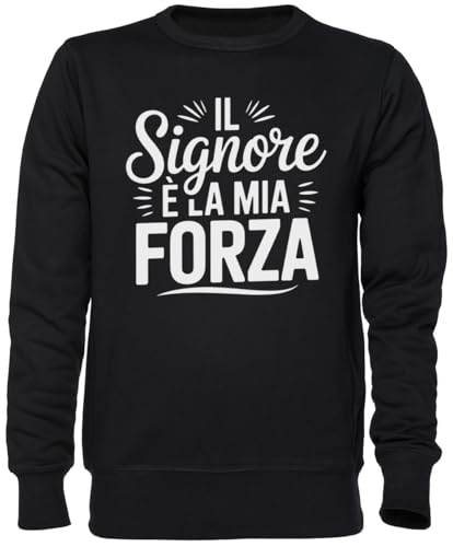 Sweat-Shirt Il Signore È La Mia Forza pour Vos Sorties Urbaines
