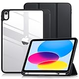 【Porte‑stylet intégré】Coque iPad 11 avec porte‑stylet intégré pour ranger en toute sécurité votre Apple Pencil et son adaptateur, avec accès facile. Compagnon idéal pour la bureautique légère au quotidien. (Coque ipad seule, sans Apple Pencil)