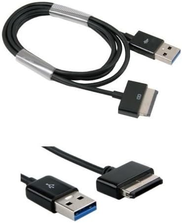 Rienar USB 3.0 Data Sync Charger Cable for Asus EeePad TF101 TF201 TF300T TF700T SL201