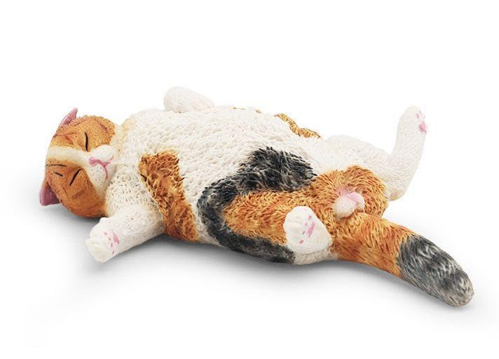 Amazon.co.jp: 三毛猫 でぶ猫 にゃんこ へそ天 ミニチュアフィギュア Amazon.co.jp: 三毛猫 でぶ猫 にゃんこ へそ天 ミニチュアフィギュア