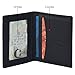 Leatherboss Genuine Leather Slim Bifold Wallet | Credit, Debit, ID Card Holder | Compact & Stylish with Clear ID Windows | Gift for Men