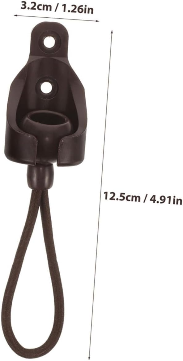 4pcs Outdoor Windproof Bungee Tie Down Kit with Cord and End Caps for Roller Shade Installation and Hardware for Easy Setup and Performance