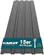 Wellblechplatten KARAT 15 Stück Trapezblech 115 x 45 cm