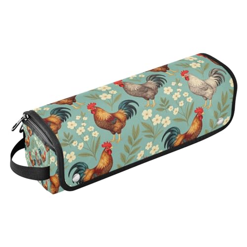 Bolsa de viaje para herramientas de cabello con tapete resistente al calor miniatura 1