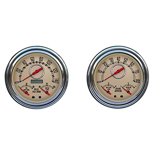 Buy Gauge Kit, Woodward 3N1, Analog, Fuel Level / Oil Pressure