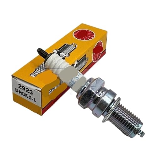 Bougie DR8ES-L 250ES améliorant la stabilité du ralenti moteur 1985-1987
