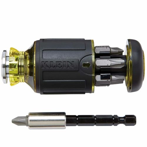 Replacement for Klein Tools 32308 8-in-1 Multi-Bit Adjustable Length Stubby Screwdriver