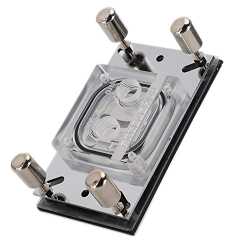 Flash Deals - 50% OFF fosa Computer AM2 / AM2+ / AM3 / AM3+ / AM4 / FM2+ CPU Water Cooling Block Waterblock Copper Base with Micro Channel