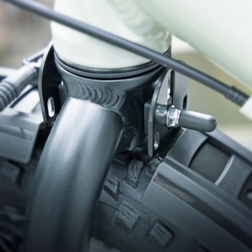 Image of SKS GERMANY Rowdy Set Children's Bicycle Mudguard (Splash Guard Made of High Performance Plastic, Multi-Adjust System for Various Frame Shapes, Easy Assembly, Optional Rear Light, Made in Germany)