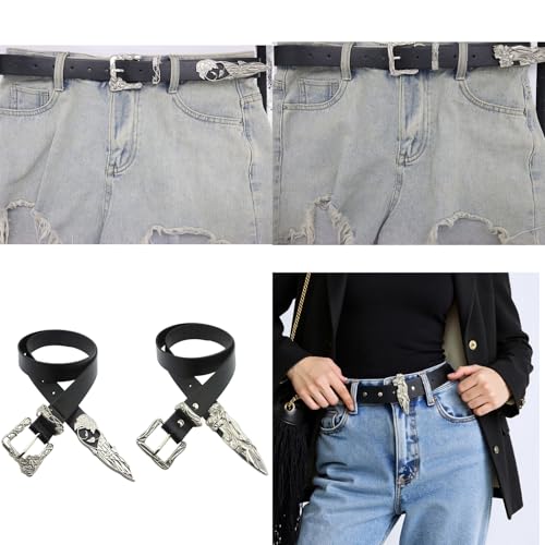 Western Belts For Women Vintage Floral Engraved Belt Cowgirl Waist Belt For Pants Jeans Dress Leather Buckle Belt Strap Weste2