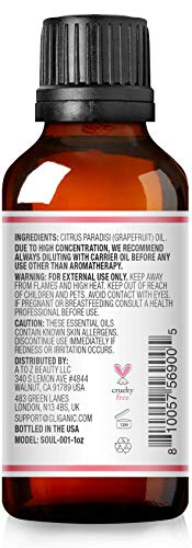Aceite Esencial de Pomelo Rosa 1oz miniatura 3
