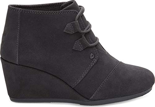 TOMS Womens Kala Forged Iron Grey Suede 6.5 B (M)