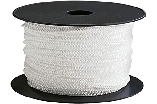 WERKA PRO - 02736 Tresse ø 3mm 100m poly PROpylène, Blanc Cover