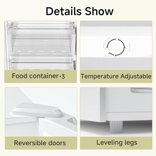 BANGSON 7.0 Cu.ft Freezer White