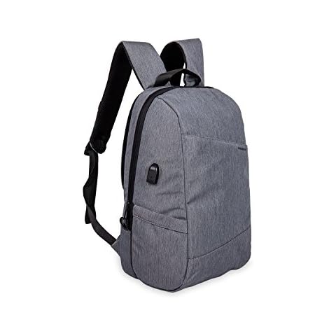 Rocktraveler Leisure Anti-theft Backpack Lap Top Bag, Grey(RTL17GR) Cover