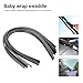 5 Pairs Adhesive Strip Rubber Strip for Frameless Wiper Blades Car Wiper Insert Silicone Car Silicone Mix