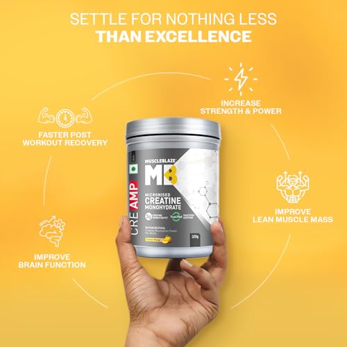 MuscleBlaze Store MuscleBlaze Creatine Monohydrate CreAMP Powder 100g - Image 4