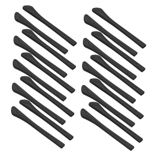 Angoily 20 pièces Manchons Silicone Antidérapants pour Branches de Lunettes Protections Souples et Flexibles pour Confort Prolongé Accessoires pour Lunettes...
