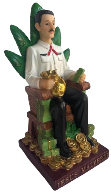 Figura de Resina Jesús Malverde 30 cm miniatura 2