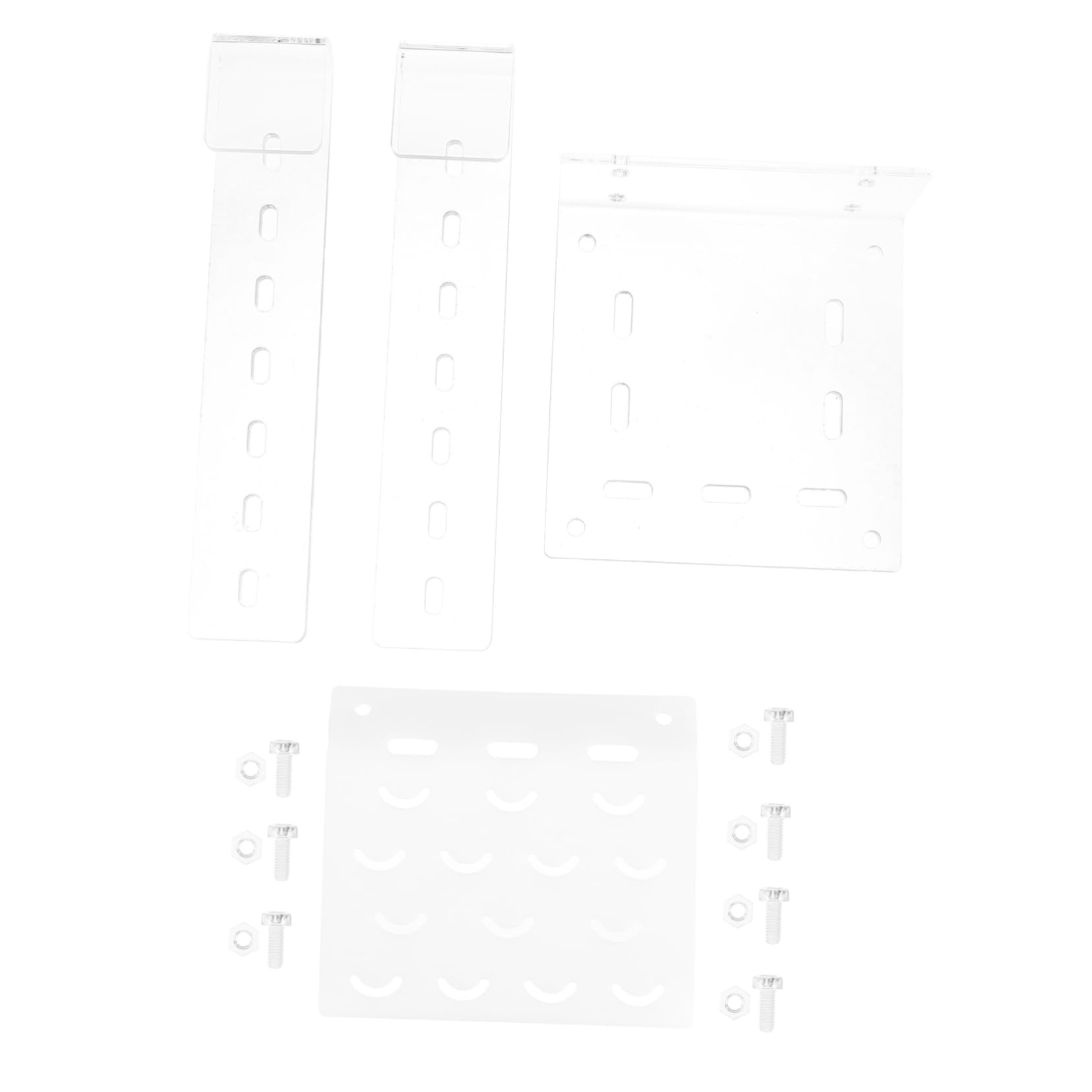 INOOMP Turtle Tank Decor Acrylic Terrace Realistic Basking Rock Climbing Feature