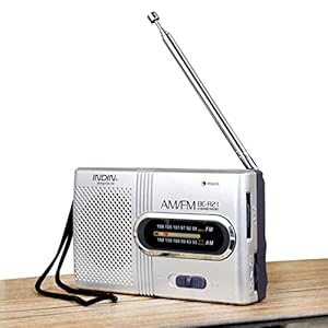 Draagbare zakradio – weer noodradio | Compacte transistorradio’s, luidspreker, koptelefoonaansluiting, langdurig Astound