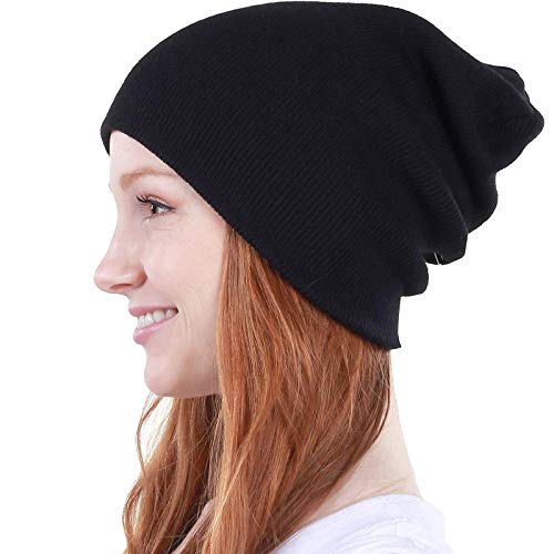 EASTPOLE - Gorro de punto - para mujer Negro Negro ( Taille unique