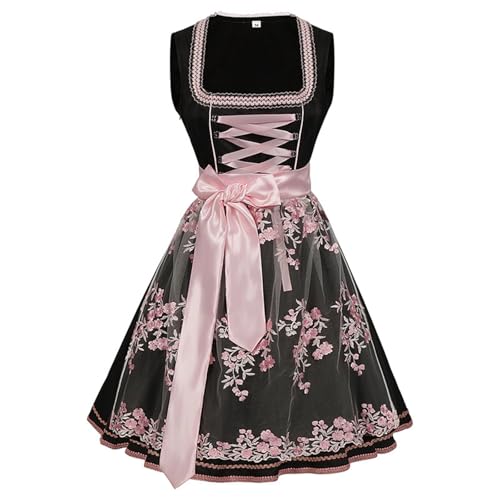 Robe Dirndl Bavaroise finitions premium pour eviter les costumes inconfortables de fete